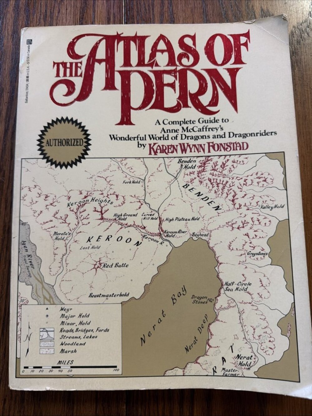 The Atlas of Pern: A Complete Guide to Anne McCaffrey's Wonderful World Fonstad